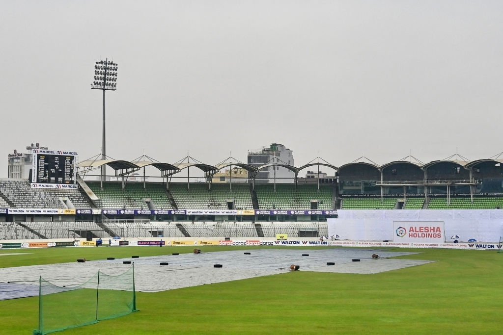 Rain stalls Pakistan innings in second Test against Bangladesh