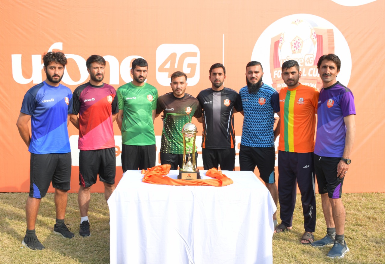 Ufone 4G KP Football Cup 2021 Trophy unveiled