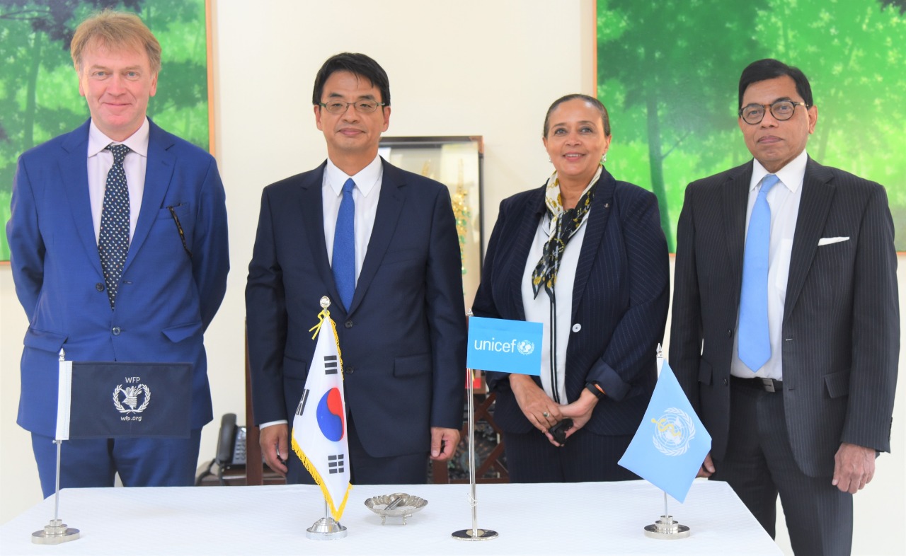 South Korea donates US$ 2.5 million to assist Afghan refugees