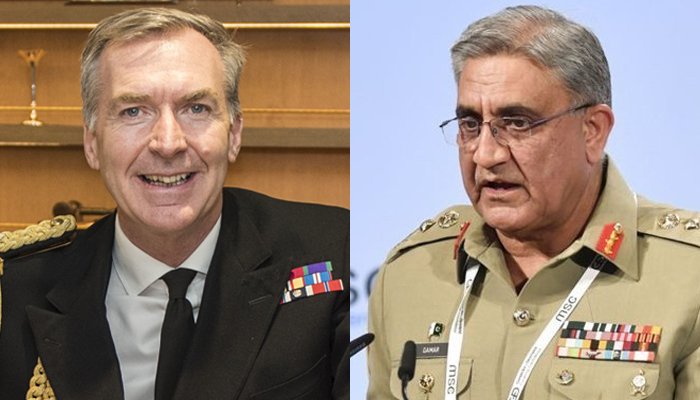 COAS Bajwa, UK defence chief discuss Afghanistan crisis