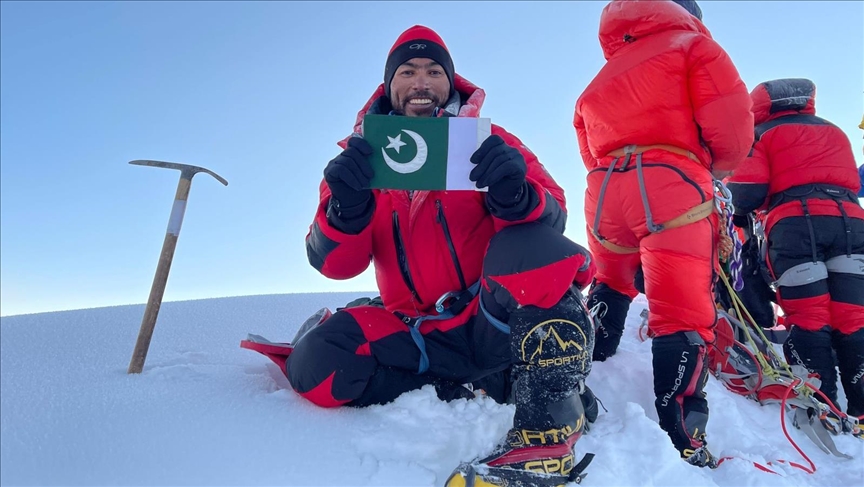Sirbaz becomes first Pakistan man to climb 10 of world's tallest peaks