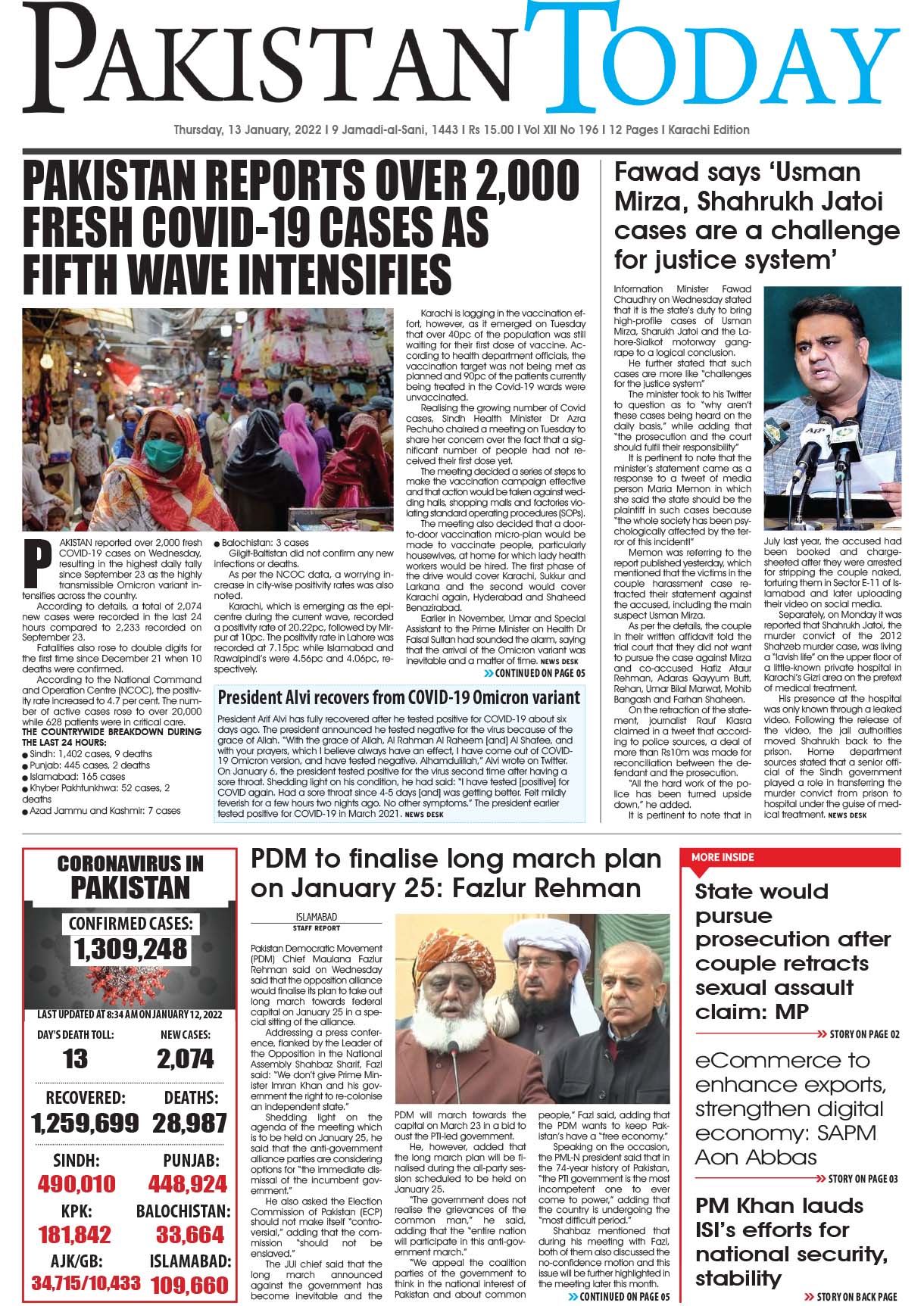 Epaper – January 13 KHI 2022