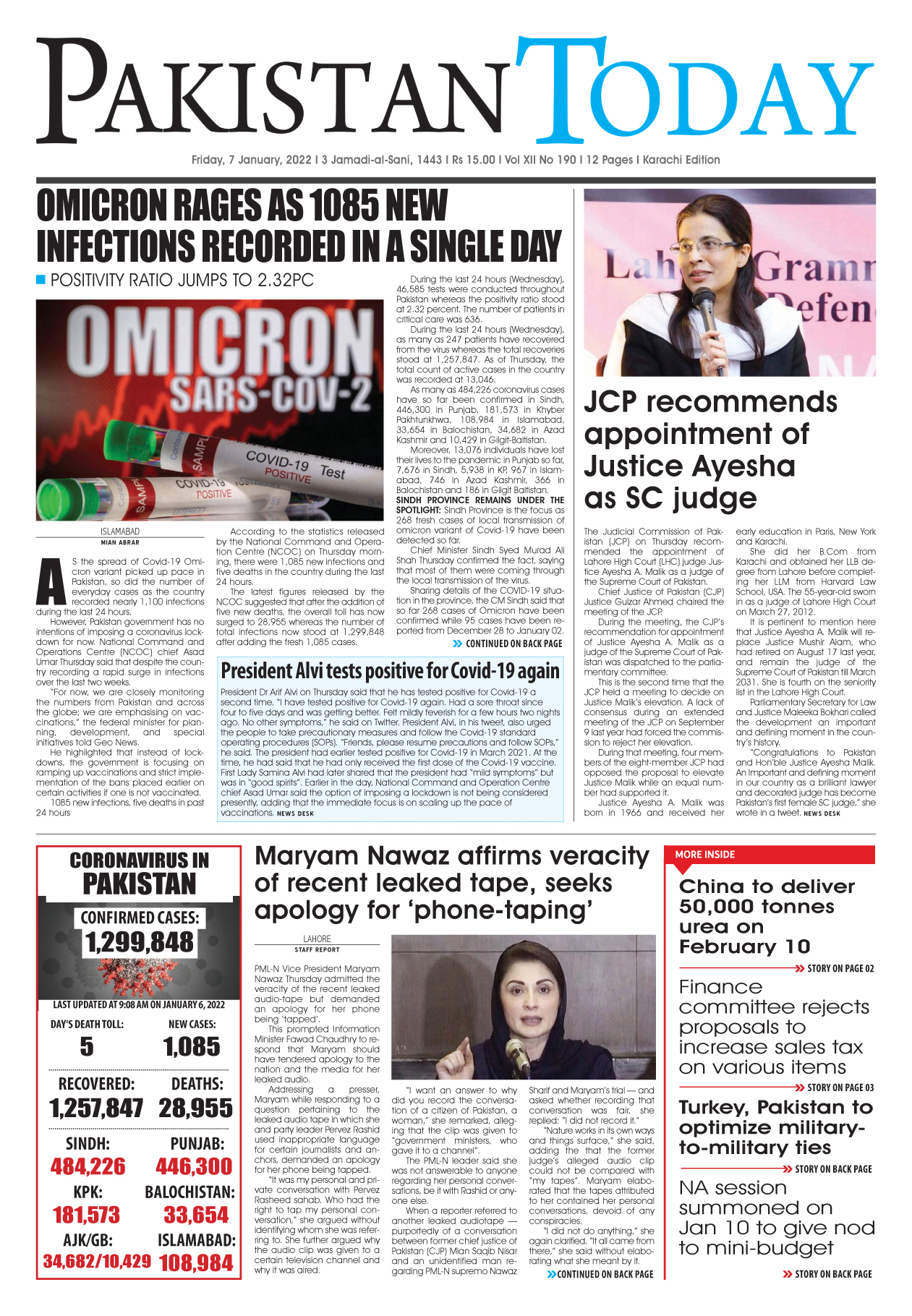 Epaper – January 7 KHI 2022