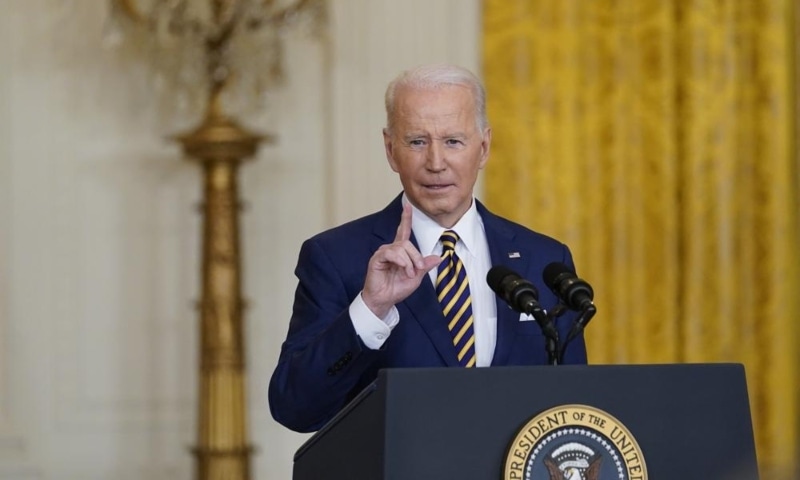 Joe Biden says administration mulling re-designating Yemen's Houthis a 'terrorist group'