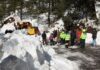 Heavy snowfall causes disruption in Murree, rescue operation for stranded tourists underway
