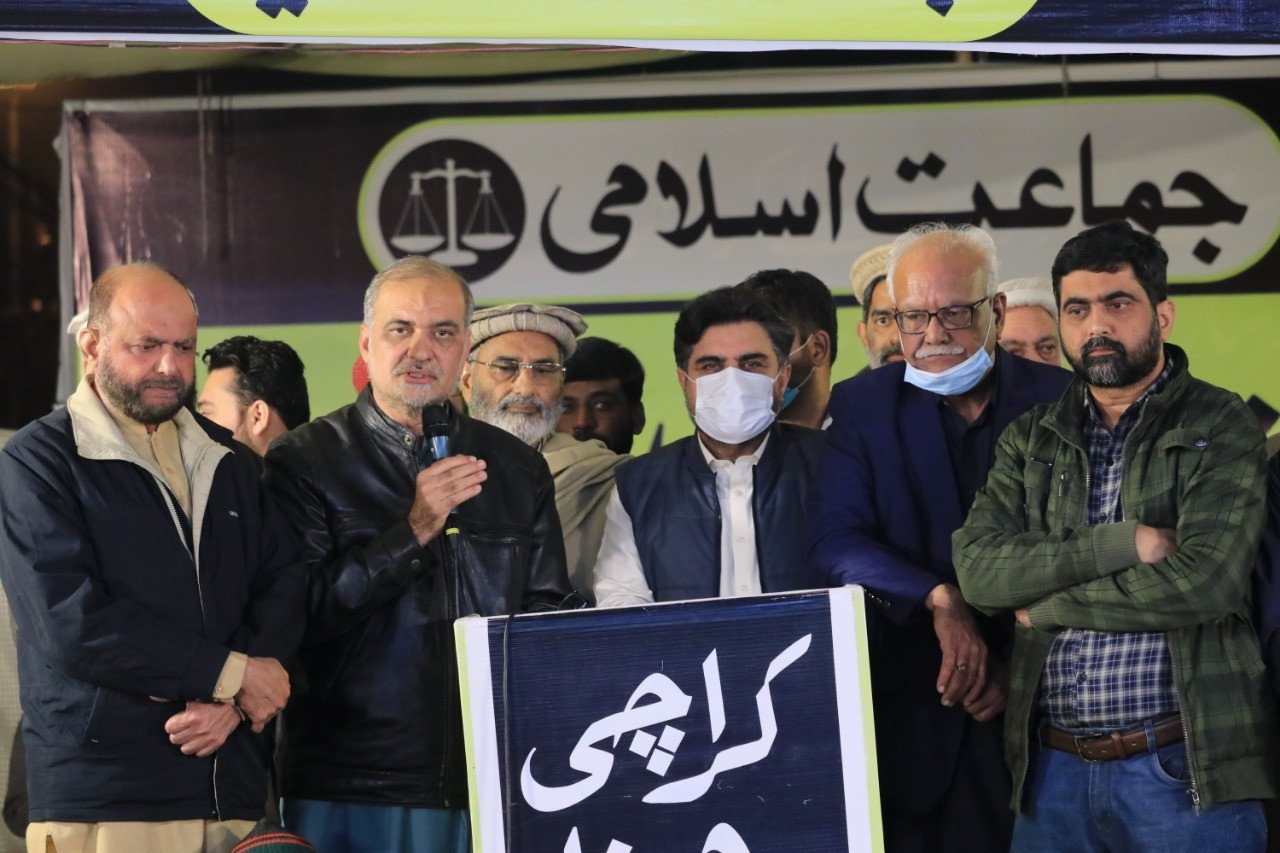 JI ends sit-in after successful talks with Sindh govt on LG law