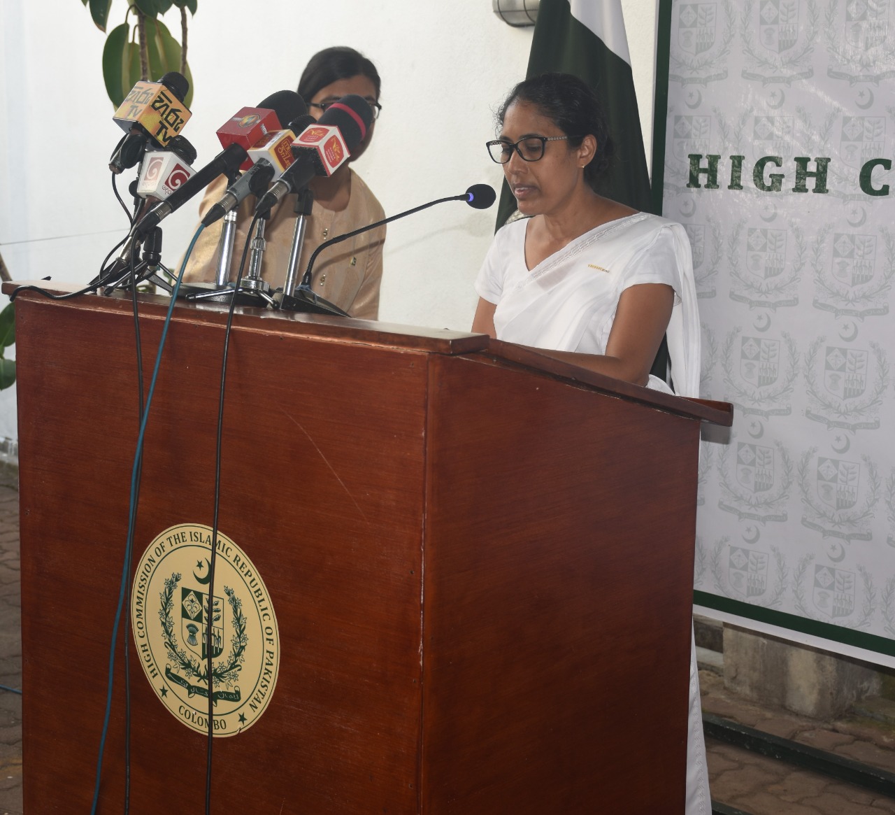 Condolence reference held in Pakistan's High Commission in memory of late Priyantha Kumara