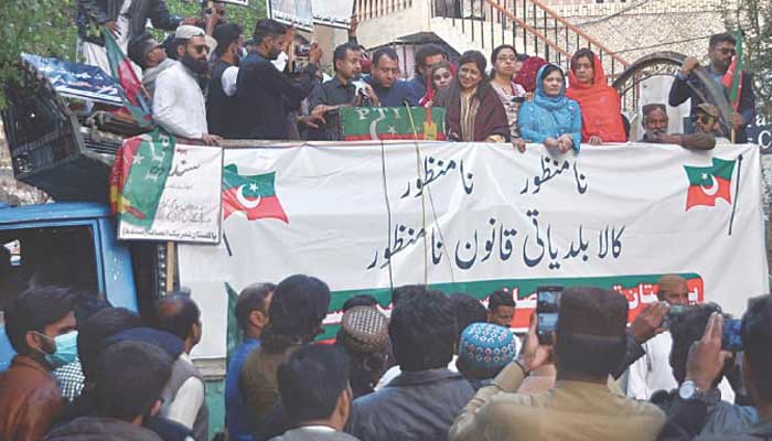 Joint opposition to march from Karachi to Ghotki against controversial Sindh LG law