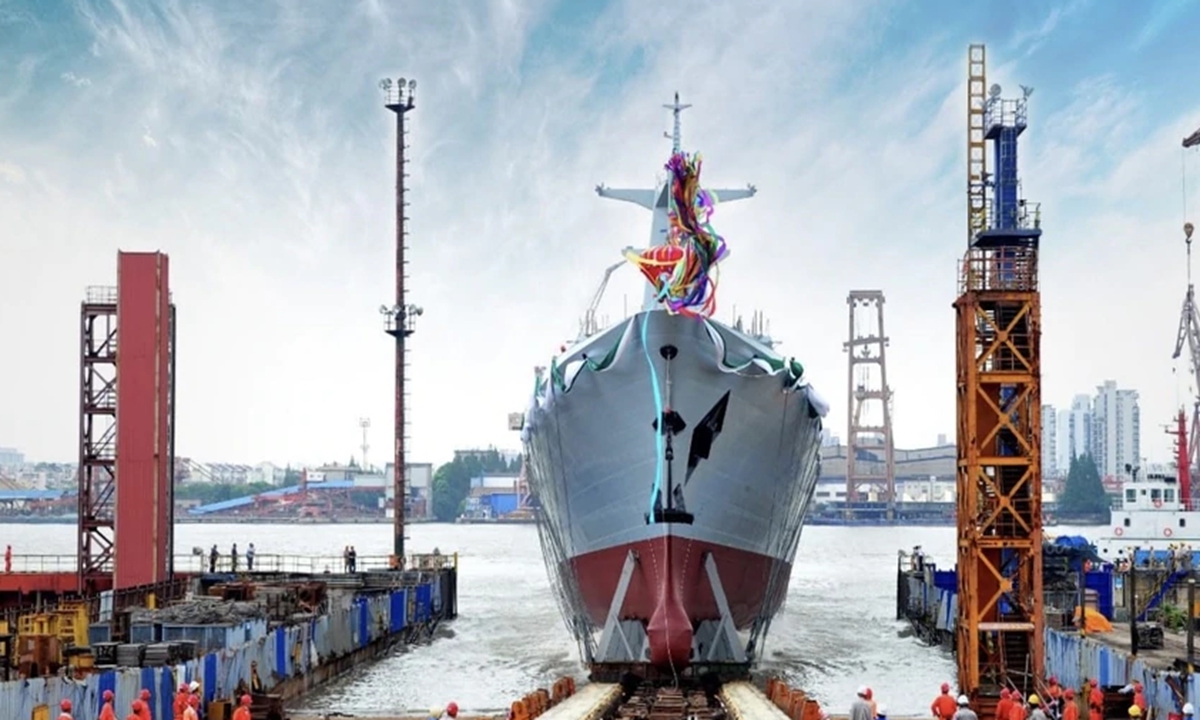 Pakistan Navy inducts modern frigate developed by China