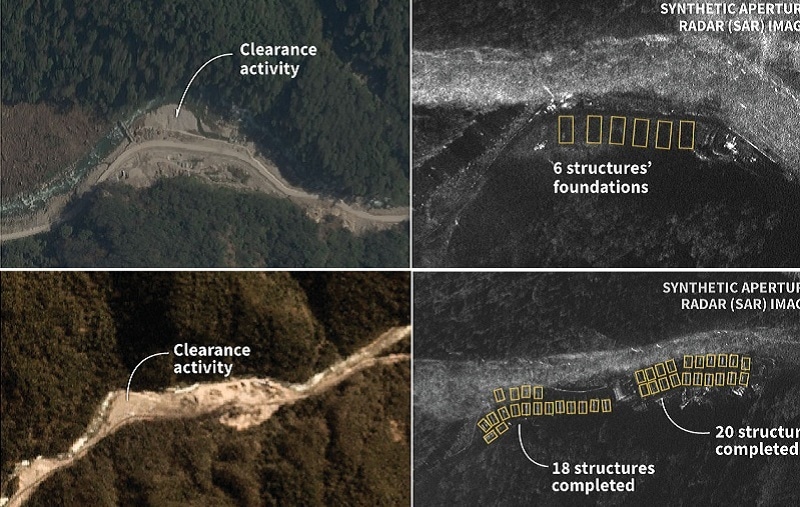 China steps up construction along disputed Bhutan border, satellite images show