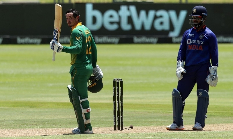 De Kock century helps Proteas clean sweep India 2-0