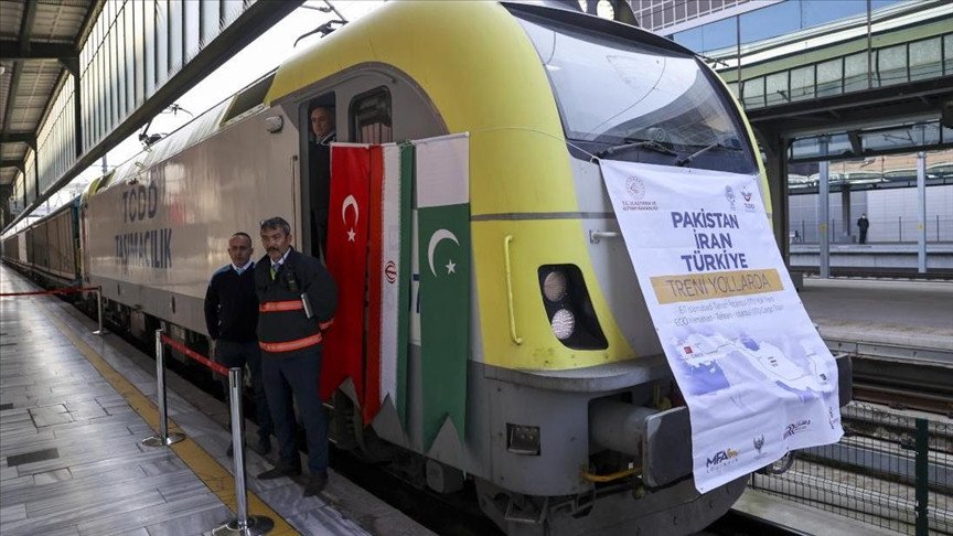 Pakistan-Iran-Turkey cargo train reaches Ankara, restarting route after 10 years