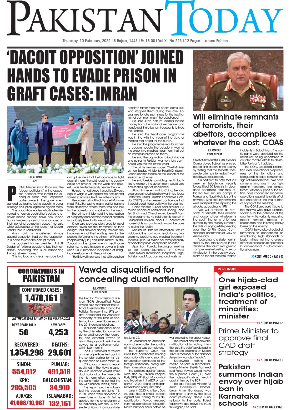 Epaper – February 10-2022 LHR