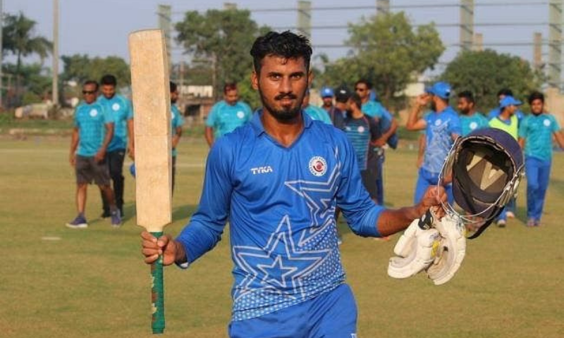 Indian batsman Sakibul Gani hits first-ever triple ton on first class debut