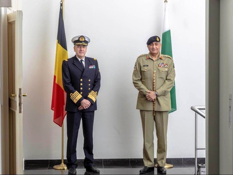 Pakistan, Belgium agree to enhance military ties