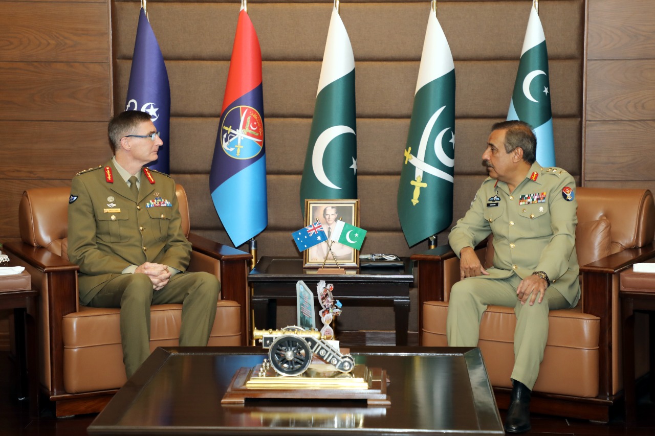 CJCSC, Australian Chief of Defence Forces discuss matters of professional interests