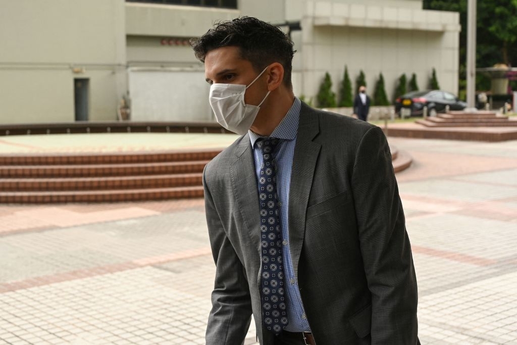 American lawyer jailed again for assaulting Hong Kong police