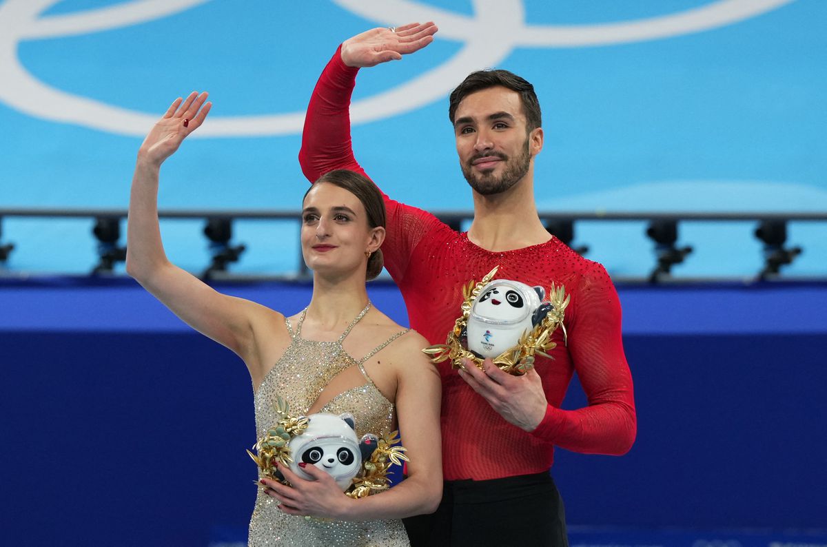 Beijing 2020: France win ice dance gold medal