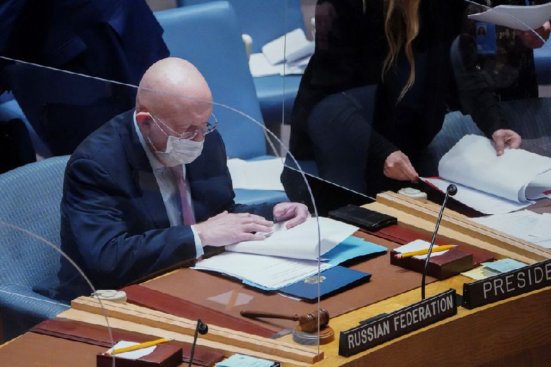 Russia vetoes US-backed resolution on Ukraine as India, China, UAE abstain