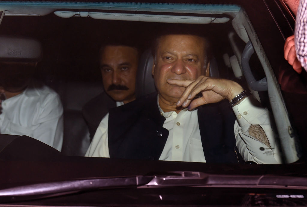 Video of Nawaz visiting faraway UK business 'four-five months old': son