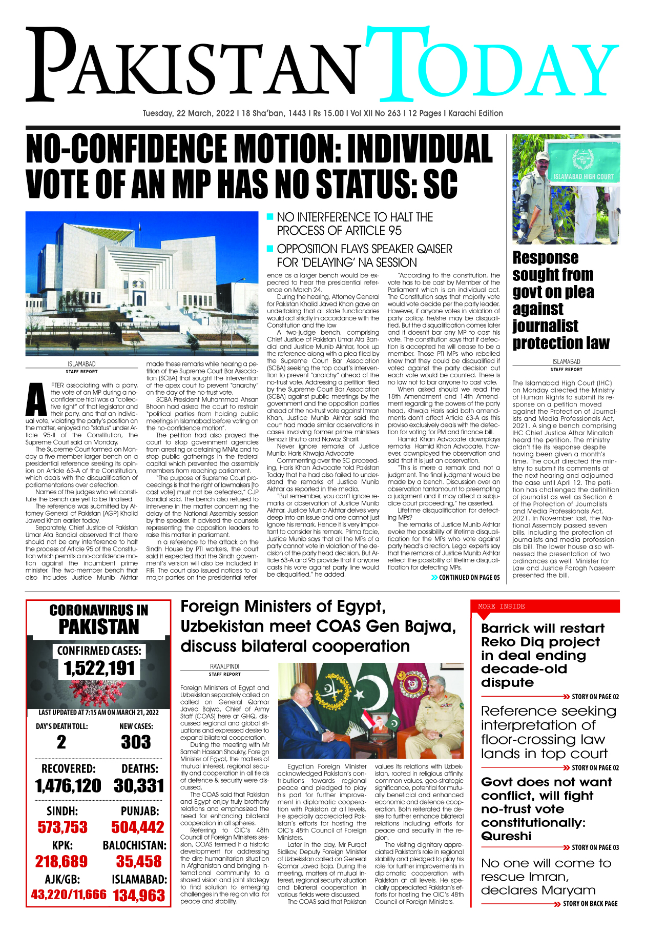 Epaper – March 22-2022 KHI