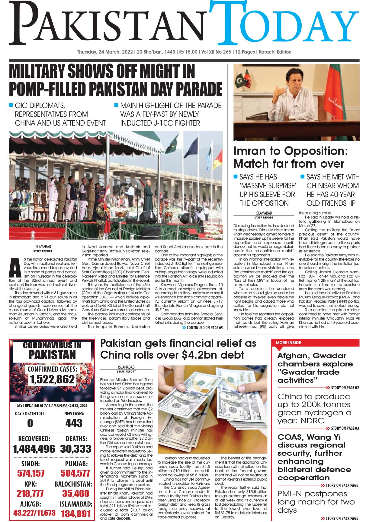 Epaper – 24 March 2022 KHI