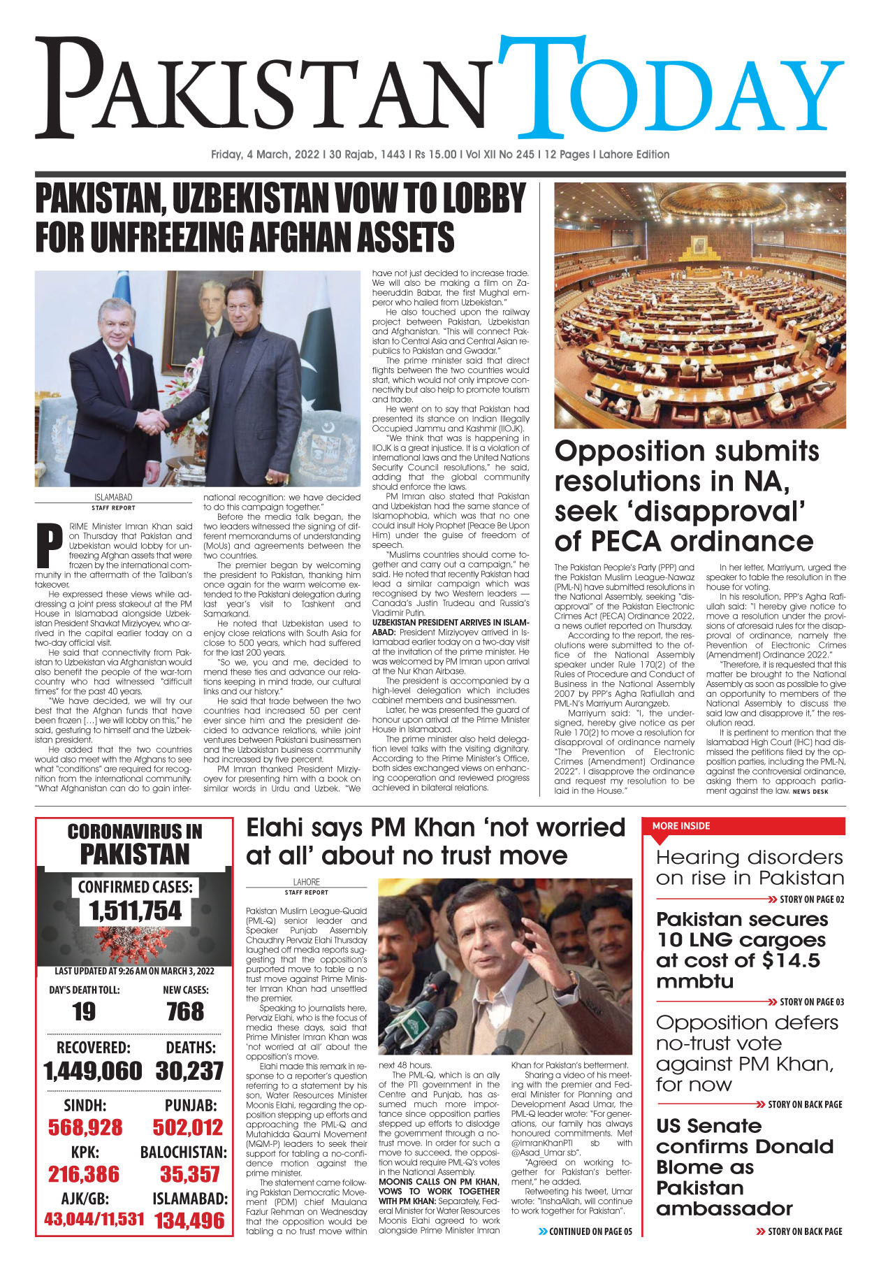 Epaper – March 04-2022 LHR