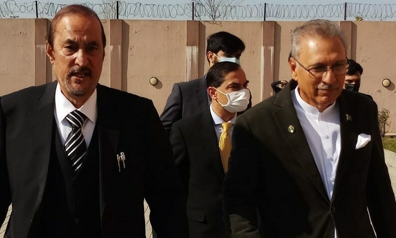 President Alvi appears before ATC in Parliament attack case