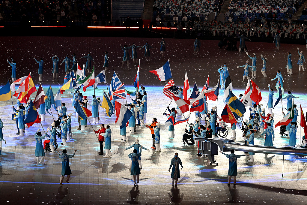 China tops medal table as Beijing Winter Paralympics conclude