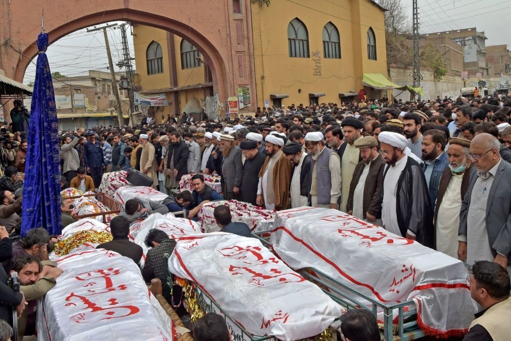 Govt vows to arrest masterminds as death toll climbs to 63 in mosque attack