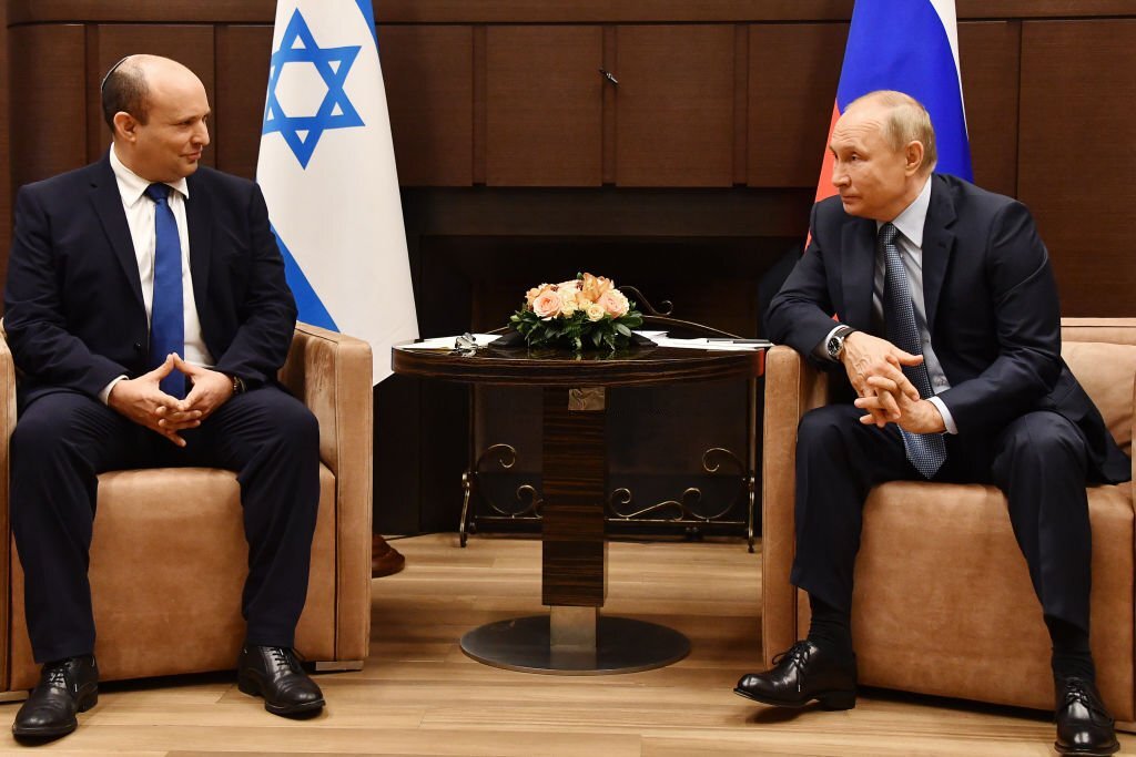 Israel PM meets Putin in Moscow for Ukraine talks