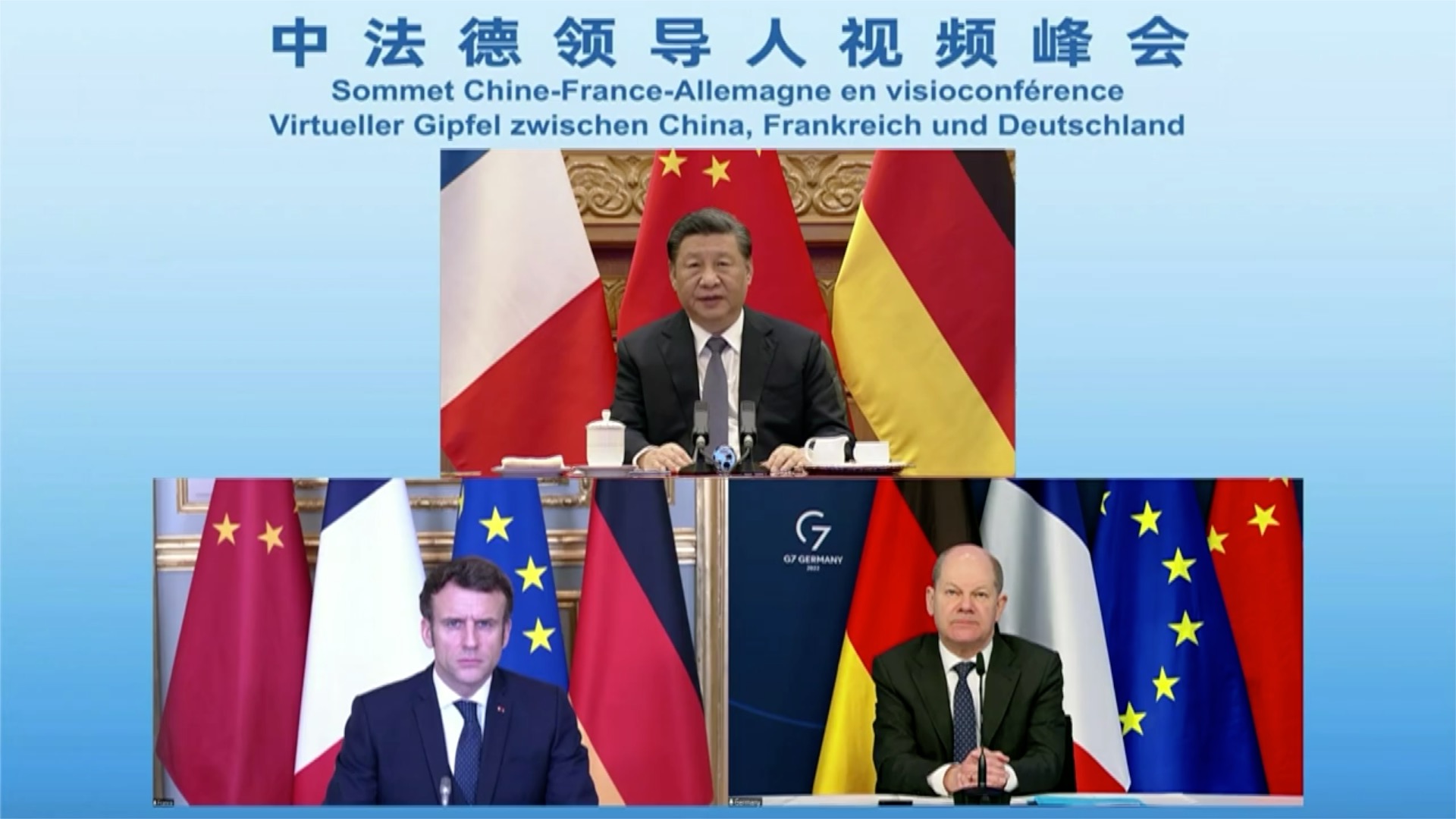China commends French, German efforts to mediate the Ukrainian situation