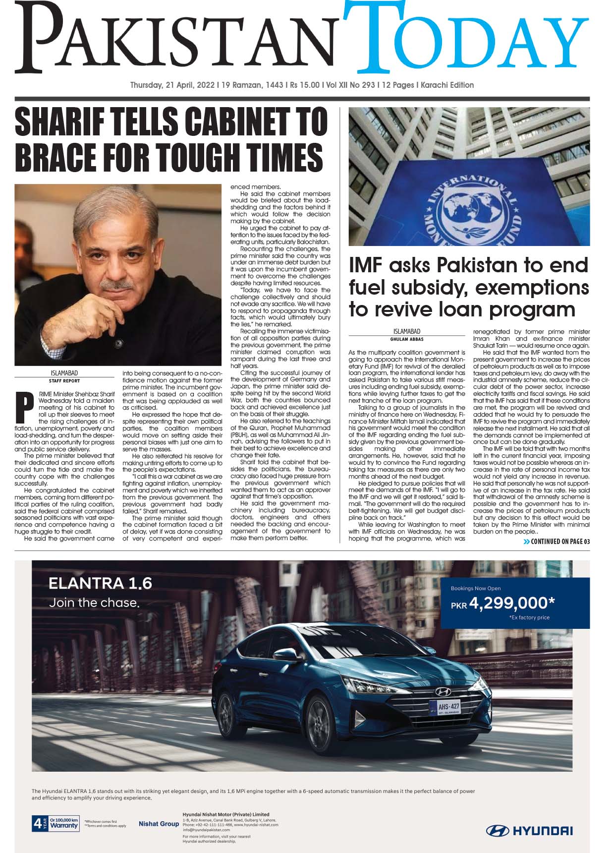 Epaper – April 21-2022 KHI
