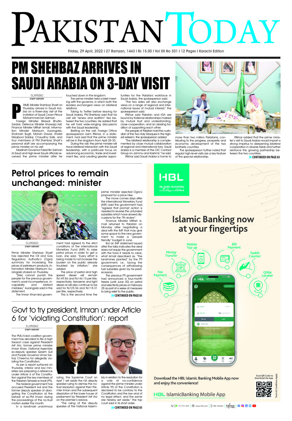 Epaper – April 29-2022 KHI