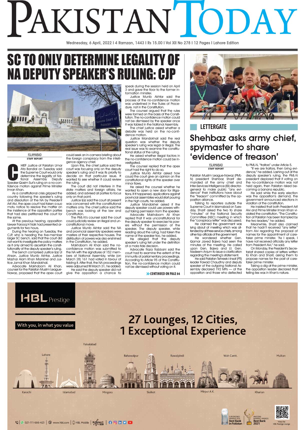 Epaper – April 6-2022 LHR