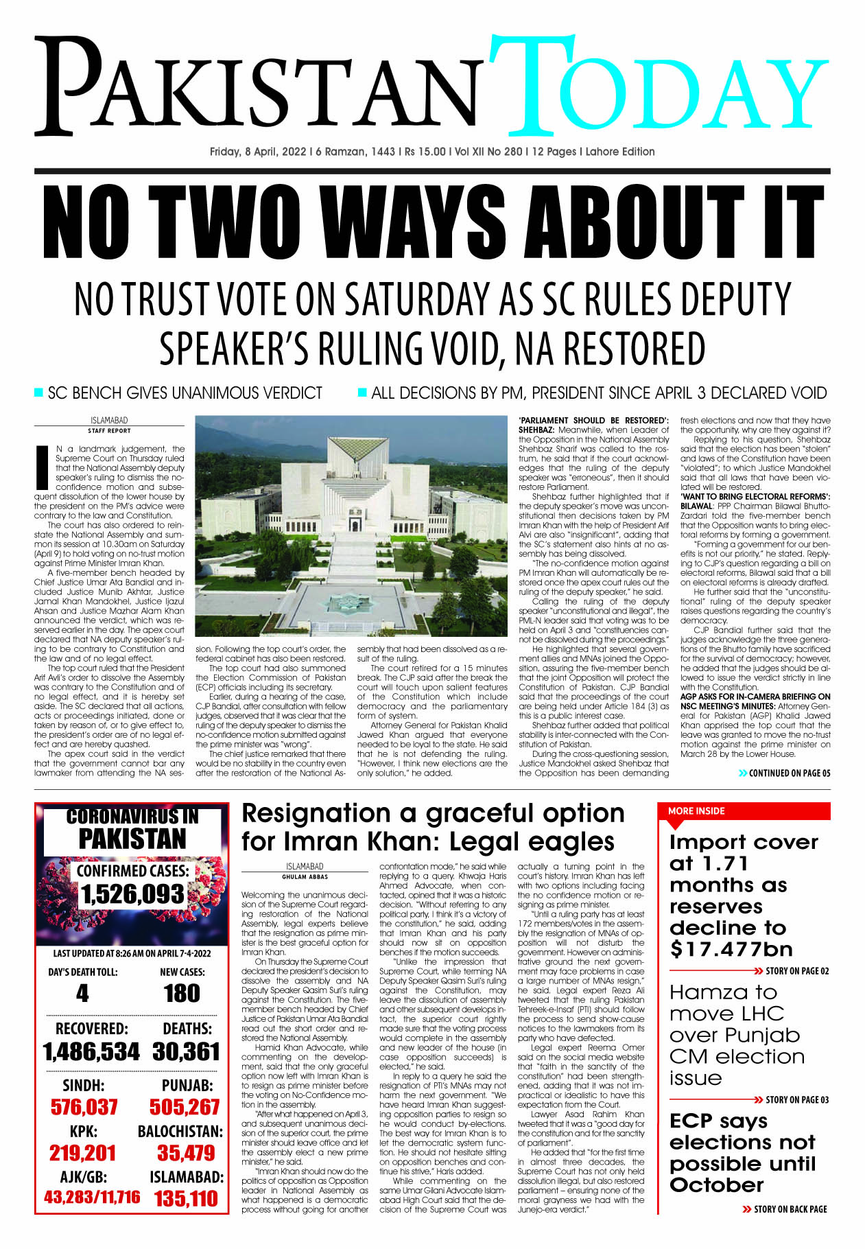 Epaper – April 8-2022 LHR