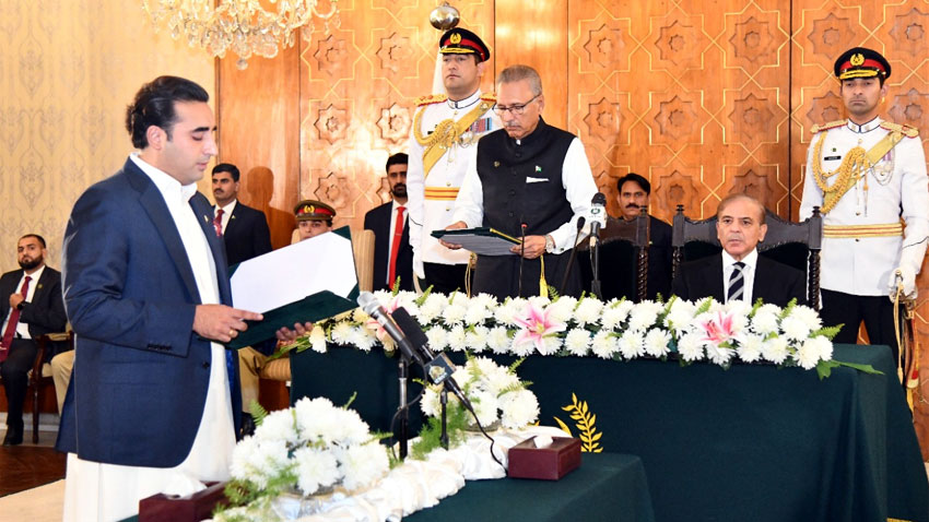 Bilawal becomes Pakistan's youngest foreign minister