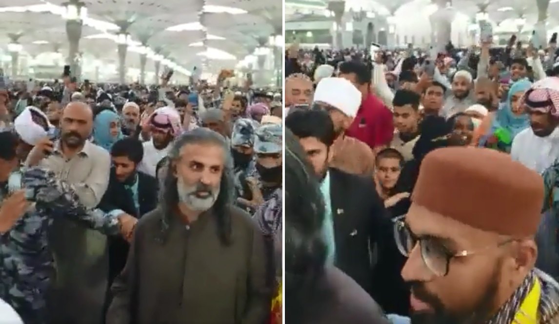 At least 5 Pakistani pilgrims arrested for sloganeering at Masjid-e-Nabwi