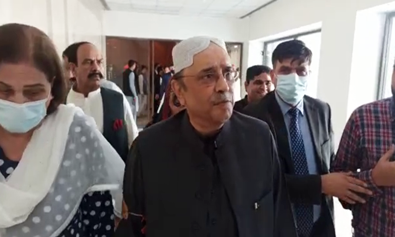 I don't think PPP will become part of federal cabinet: Zardari