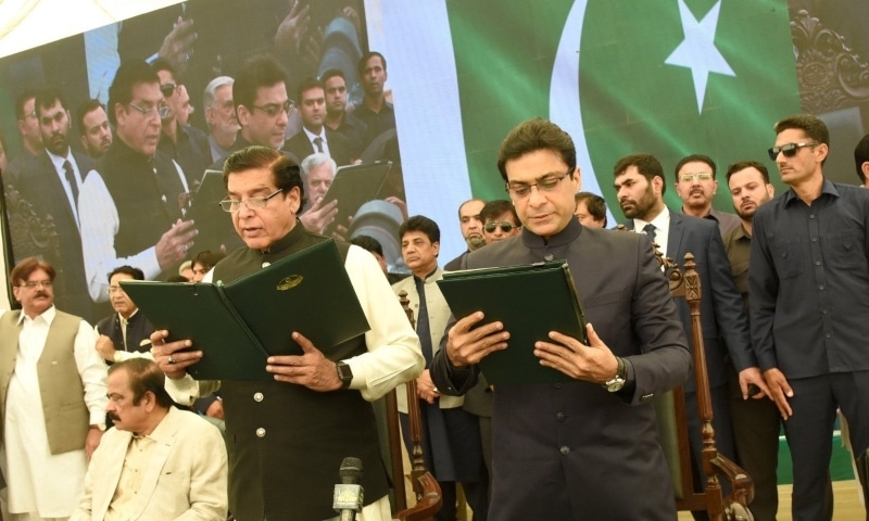 Hamza sworn in as Punjab chief minister
