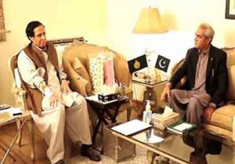 Governor Punjab inquires after Pervaiz Elahi's health