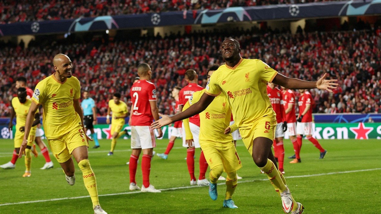 Liverpool in sight of semis after beating Benfica