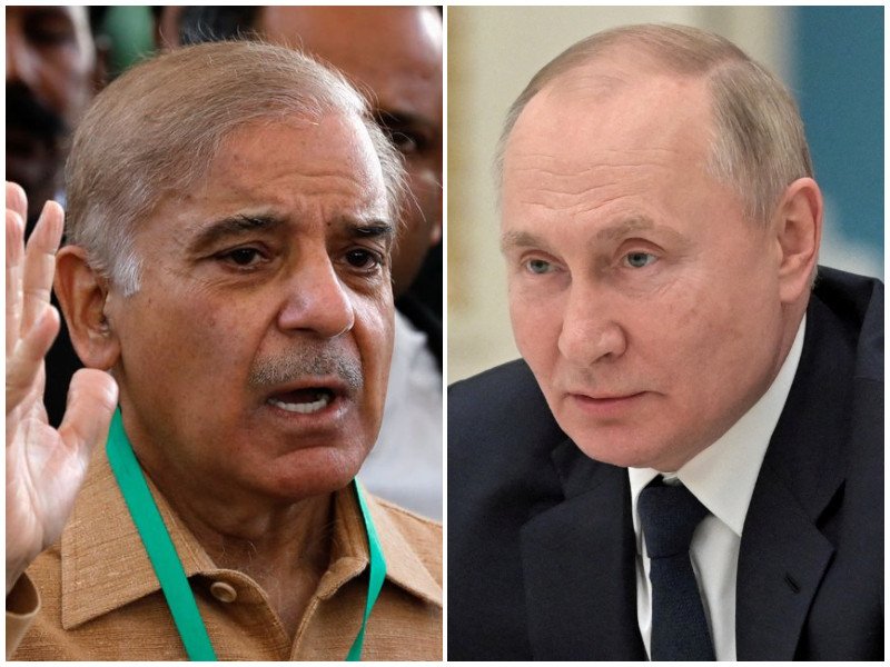 Shehbaz, Putin quietly exchange letters, vow cementing cooperation: report