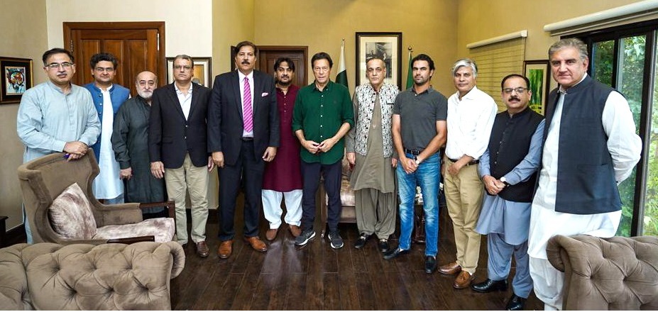 CPNE office-bearers meet Imran Khan