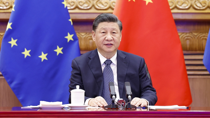 Xi Jinping urges China, EU to bring more stability to a turbulent world