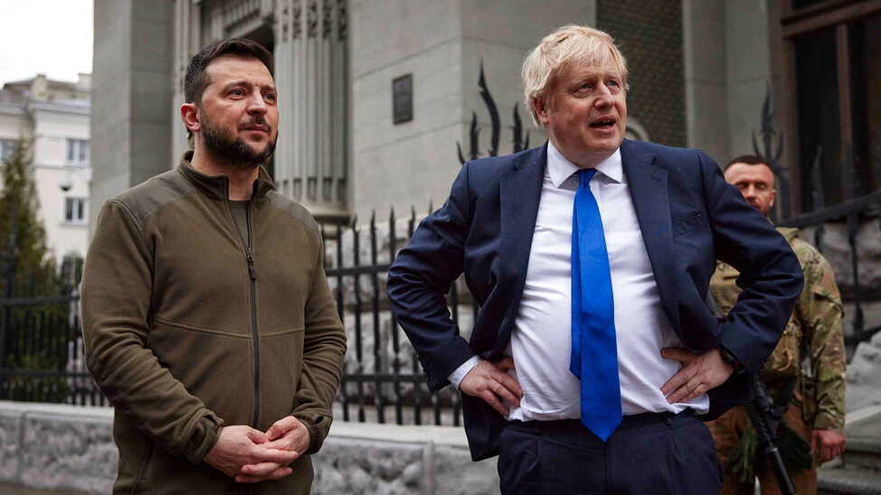 Zelenskyy braces for 'hard battle,' Johnson visits Kyiv and offers aid