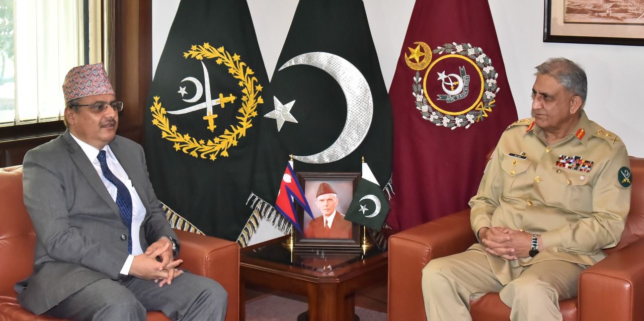 Pakistan wishes to enhance long-term multi-domain relations with Nepal: General Bajwa