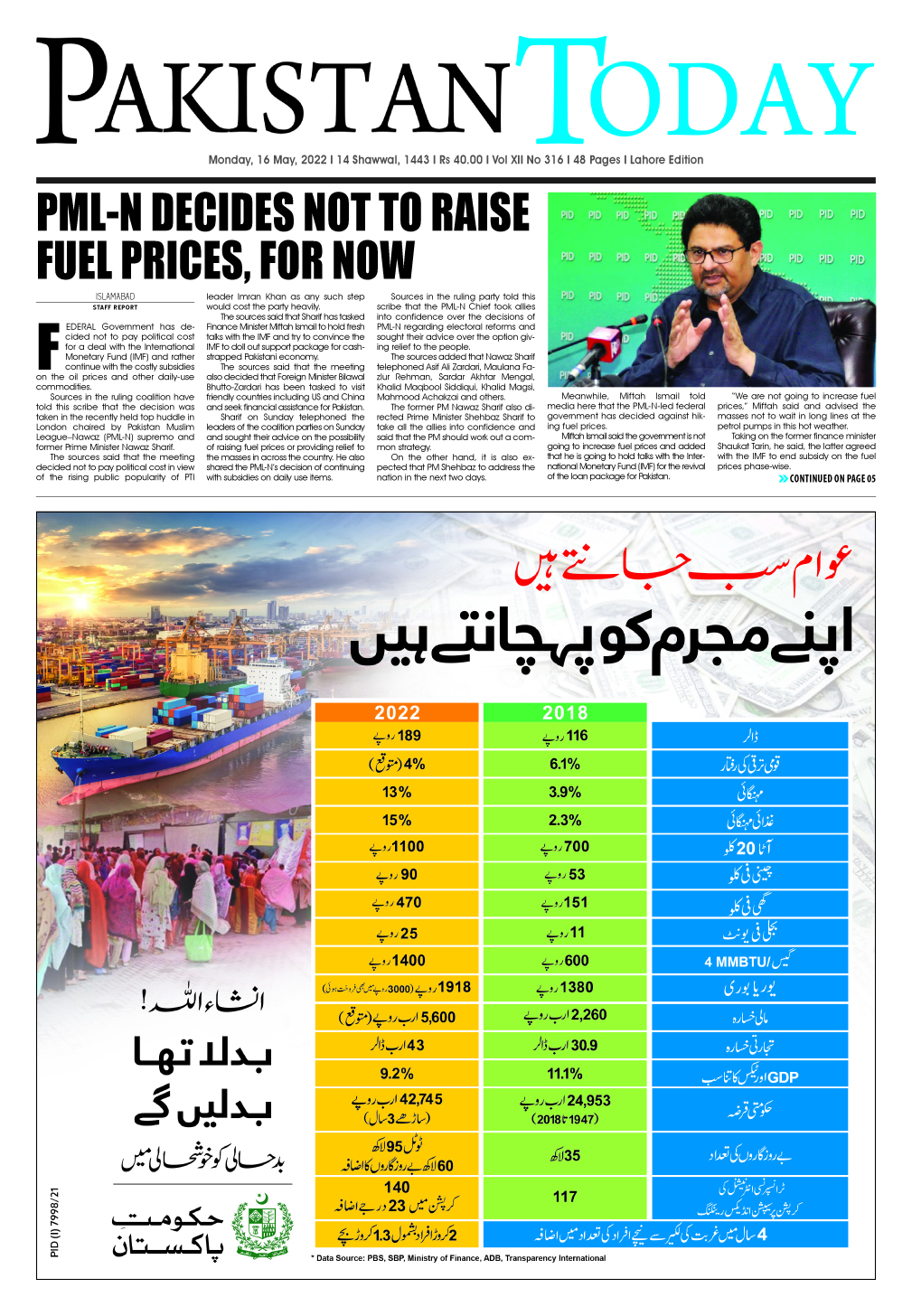 Epaper – May 16-2022 LHR