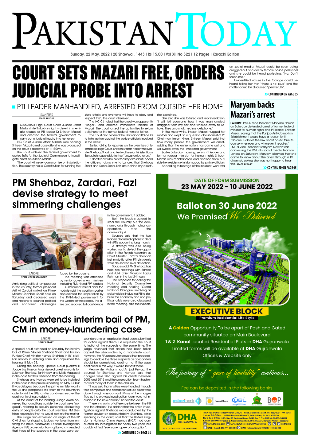 Epaper – May 22-2022 KHI