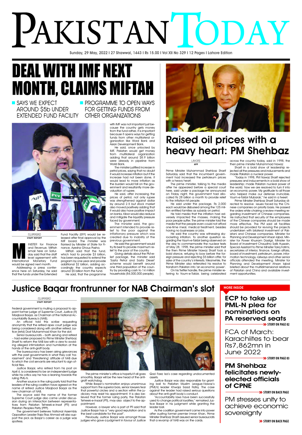Epaper – May 29-2022 LHR